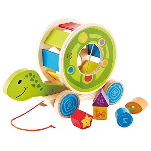 Hape Wooden Shape Sorter Pull Toy - Hape